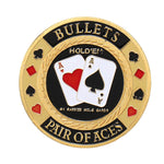 Gold Plated Aces Coin