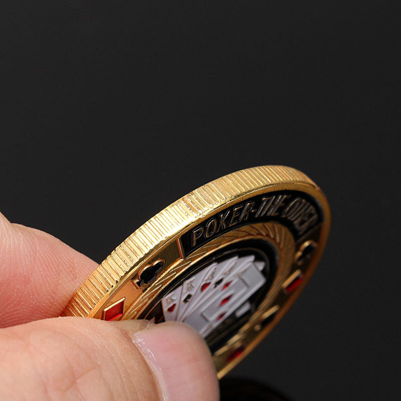 Gold Plated Full House Coin