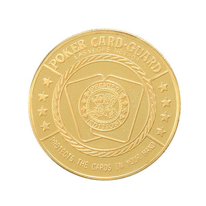 Gold Plated Aces Coin