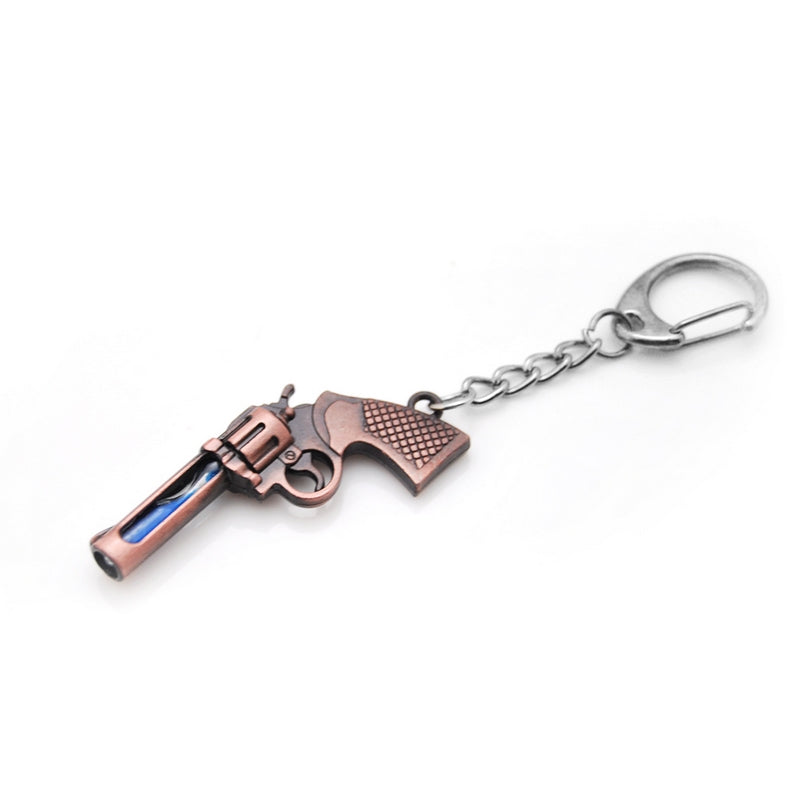 Revolver Key Chain (Gold/Silver/Copper)