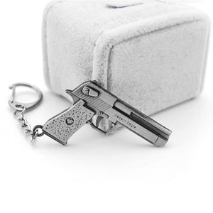 Desert Eagle Key Chain (Gold/Silver)