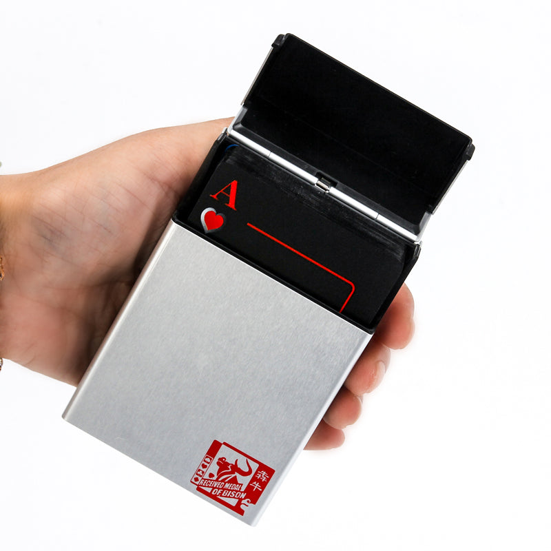 Plastic Cards with Aluminum Box