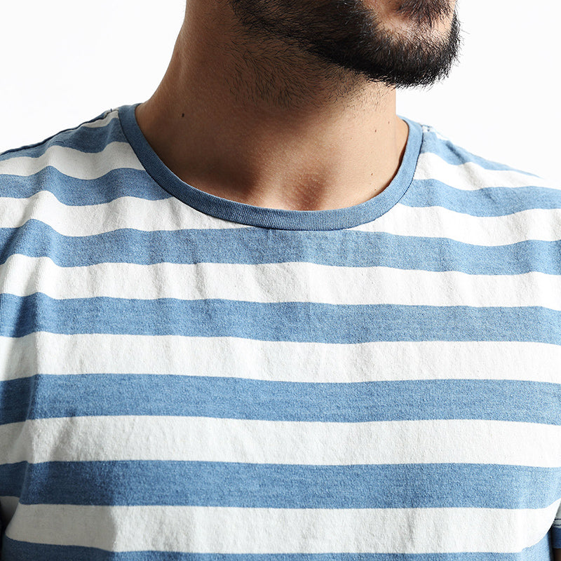 Striped T-Shirt (Blue/Black)