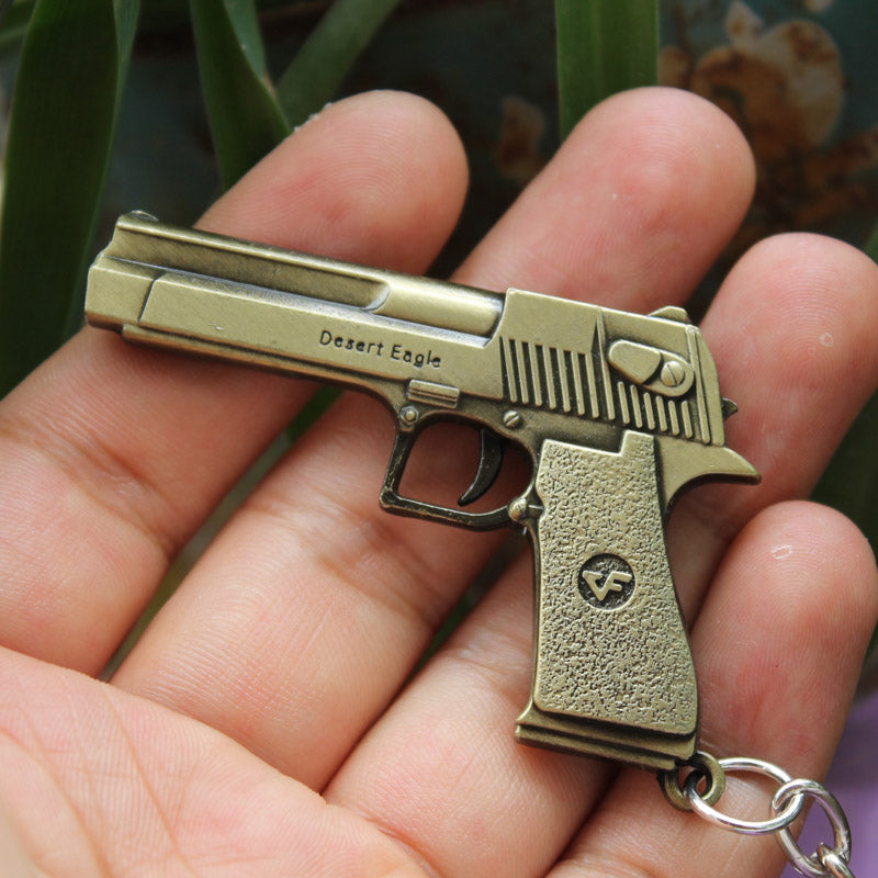 Desert Eagle Key Chain (Black/Bronze)