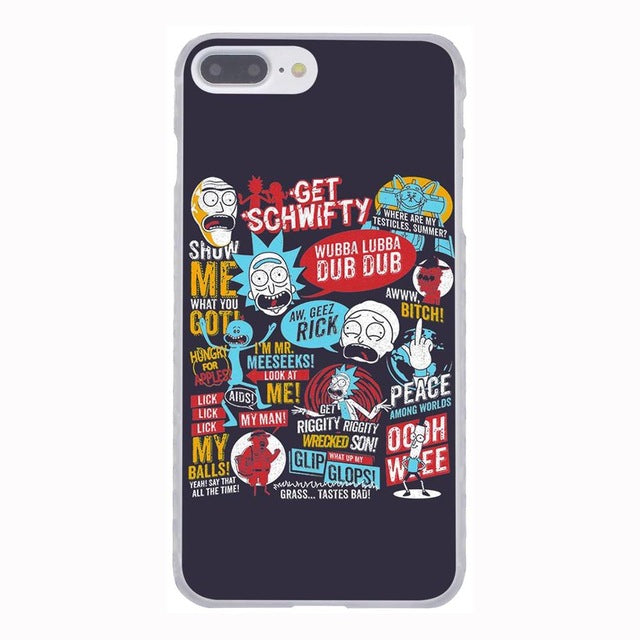 Rick and Morty iPhone Cases V1